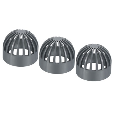 Unique Bargains Round Outdoor Leakproof Sewer Drain Pipe Fitting Adapter