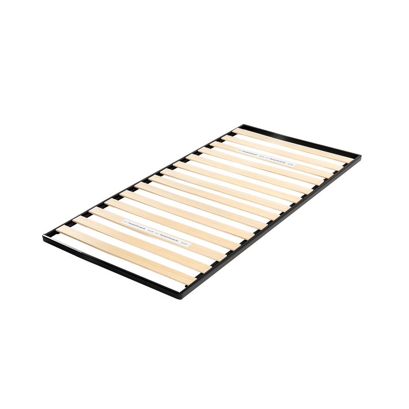1.6" Metal Bunkie Board Mattress Support with Wood Slats, Bed Slat Replacement - Mellow, 1 of 8