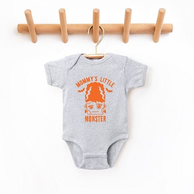 The Juniper Shop Mommy's Little Monster Boy Baby Bodysuit