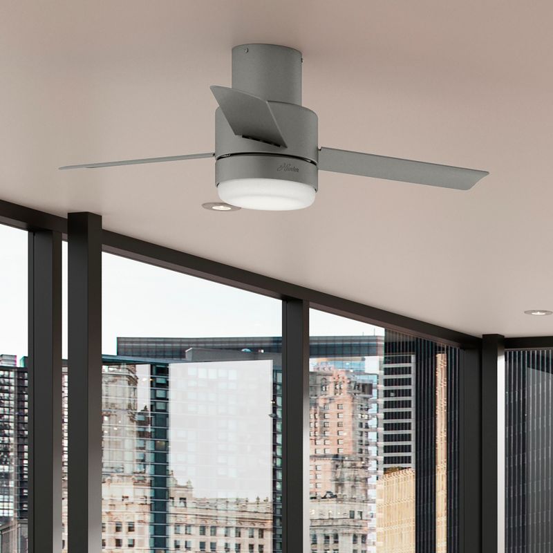 44" Gilmour Low Profile Ceiling Fan with Remote (Includes LED Light Bulb) - Hunter Fan, 5 of 15