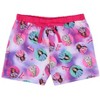 Barbie Girls' Together We Shine Characters Sketch Sleep Pajama Set Shorts Multicolored - 4 of 4