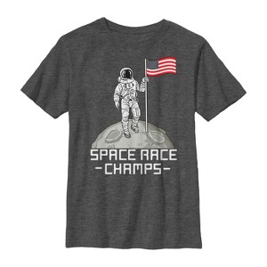 Boy's Lost Gods Fourth of July  Space Race Champs T-Shirt - 1 of 4