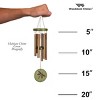 Woodstock Chimes Signature Collection, Woodstock Habitats Chime, 17'' Green Dragonfly Wind Chime HCGD - image 4 of 4