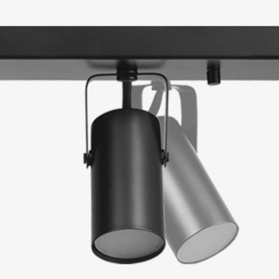 Globe Electric 4-Light Matte Black Dimmable 22W LED Integrated Track Lighting with Rotating Track Heads: ETL Listed, Metal Shade, 1200 Lumens