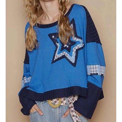 Women's Chasing Stars Long Sleeve Top - POL