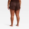 Women's Satin Pajama Shorts - Auden™ - 2 of 3