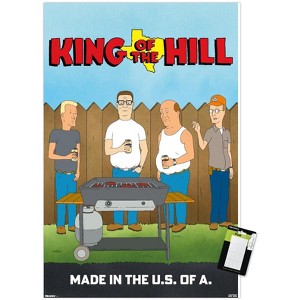 Trends International King of the Hill (1997) - Backyard Street Scene Unframed Wall Poster Prints - 1 of 4