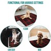 PetAmi Pet Blanket for Dogs Cats, Faux Shearling Fleece Soft Plush Reversible Washable Furniture Cover - 4 of 4