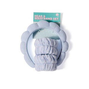 Vivitar Spa Hair Band Set Blue - 1 of 4
