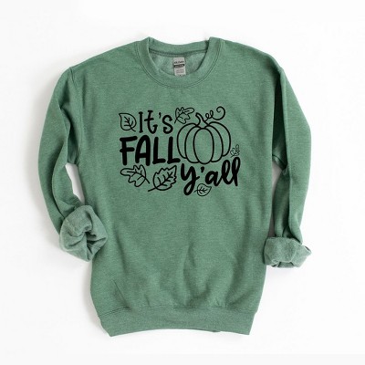 Simply Sage Market Women's Graphic Sweatshirt It's Fall Y'all Leaves