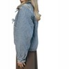 Women's Quilted Tie Jacket - MIOU MUSE - 2 of 4