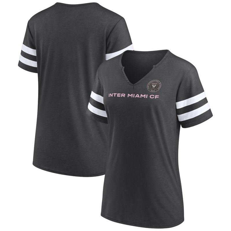 MLS Inter Miami CF Women&#39;s Split Neck T-Shirt, 1 of 4