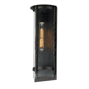 Maxim Lighting Foundry 1 - Light Wall Light in  Black - 1 of 1