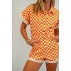 Women's Denim Shorts Romper - day + moon - 3 of 4
