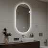 KTMBDW LED Bathroom Mirror, Bathroom Vanity Mirror Wall Mounted, Anti-Fog, Smart Touch Button, Stepless Dimmable Lighted Makeup Mirror - 2 of 4