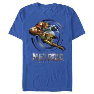 Men's Nintendo Metroid Samus Returns Circle T-Shirt - 1 of 4