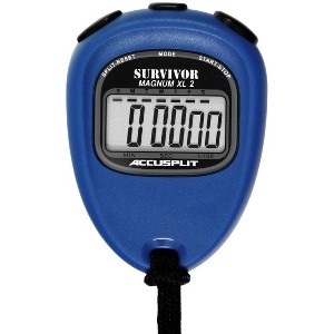 Accusplit Survivor 2 Professional Stopwatch with Magnum XL Display for Easy Readability | Cumulative Split timing with Split Release Action - 1 of 1