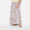 Women's Tiered Maxi A-Line Skirt - Wild Fable™ Mauve - 2 of 3