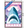 Trends International Jaws - Sun, Surf & Sharks Framed Wall Poster Prints - 3 of 4