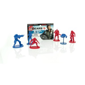 Toynk Gears 5 Nanoforce Army Builder Pack | Includes 6 Gears Of War Army-Men Figures - 1 of 4