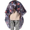Unique Bargains Light Pattern Hairdressing Cape 64.96"x57.09" Red Blue Black 1Pc - 2 of 4