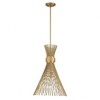 Savoy House Longfellow 1 - Light Pendant in  Burnished Brass - 4 of 4