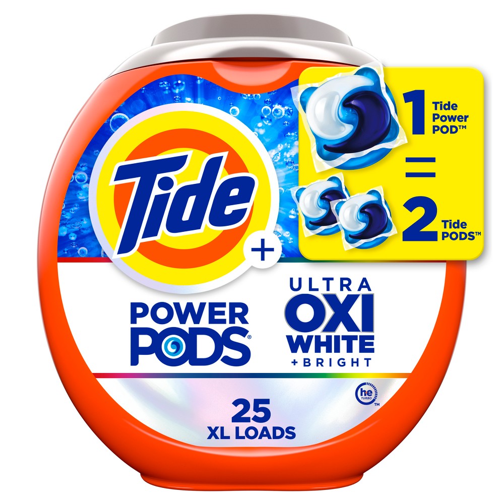 UPC 030772118115 - Tide Power Pods Ultra Oxi Whitening HE Compatible ...
