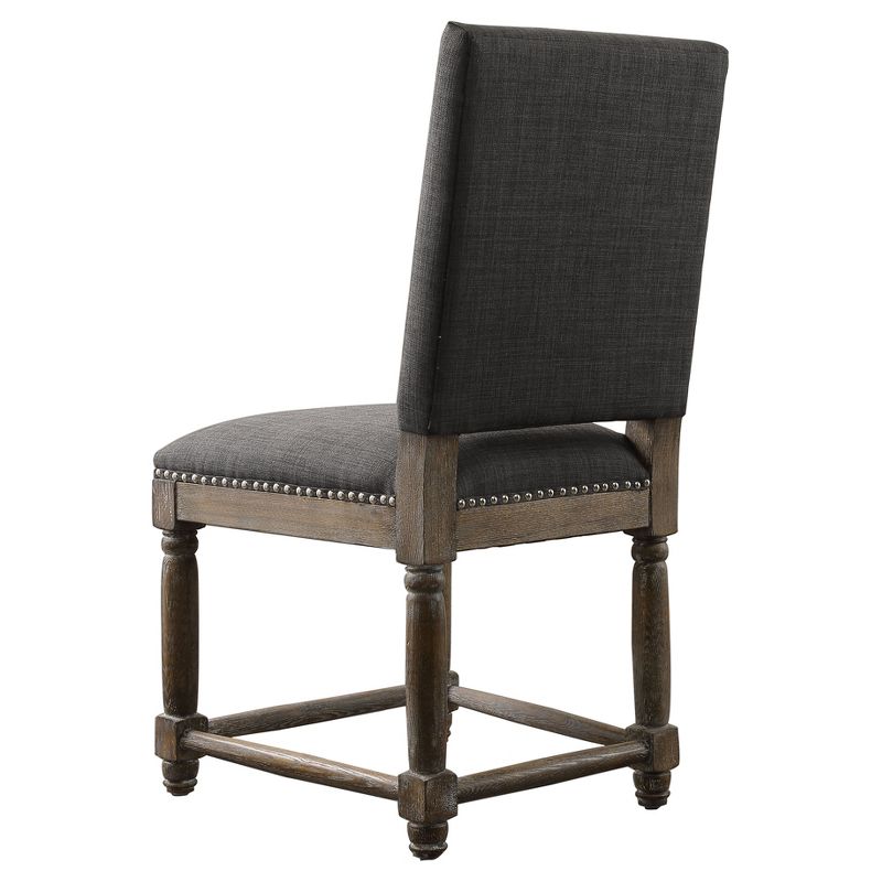 Set of 2 Wells Dining Chair Gray, 5 of 13