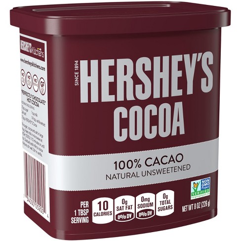 Hershey's Natural Unsweetened Cocoa - 8oz - image 1 of 4
