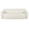 LOVMOR U_Style 81.5" Minimalist Compression Sofa, Curved Design, 3-Seater Casual Sofa for Living Rooms, Bedrooms, and Apartments - 3 of 4