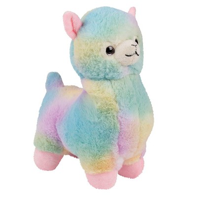 blue stuffed llama