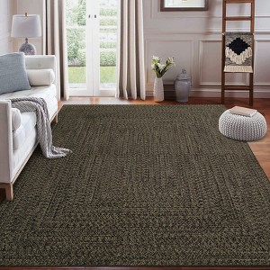 Area Rug Print Braided Area Rug - 1 of 4