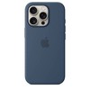 Apple iPhone 16 Pro Silicone Case with MagSafe - Denim - 2 of 4