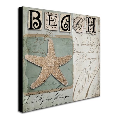 Trademark Fine Art -Color Bakery 'Beach Book II' Canvas Art