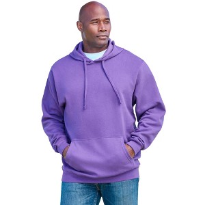 KingSize Men's Big & Tall Fleece Pullover Hoodie Big - 1 of 4