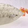 Unique Bargains Printed Decorative Faux Fur Heart Pattern Soft Pillow Covers 2 Pcs - 4 of 4