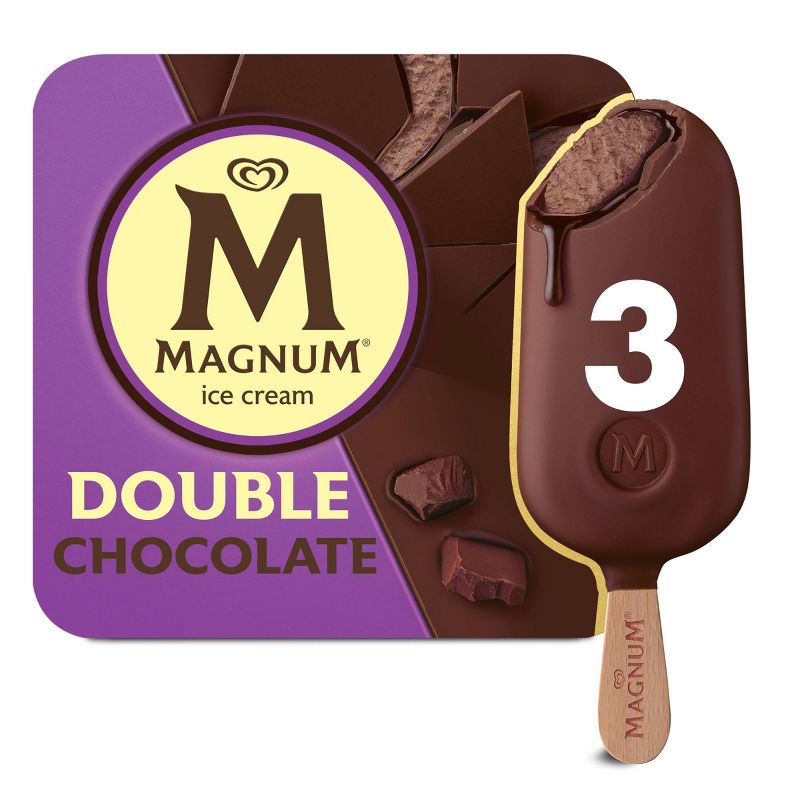 Magnum Double Chocolate Ice Cream Bars - 3ct, 1 of 10