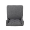 NicBex Dining Chairs Set of 2 Upholstered Chair Counter Height Stools?Fabric Tufted Wingback Chairs for Kitchen, Blue - 3 of 4