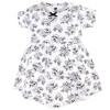 Hudson Baby Infant and Toddler Girl Cotton Short-Sleeve Dresses 2pk, Toile - image 2 of 3