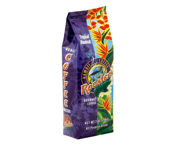 Hawaiian Isles Tropical Hazelnut Medium Roast Ground Coffee - 7oz