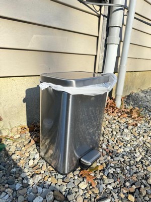 EKO EcoSmart Soft-Square Stainless Steel Motion Sensor Trash Can