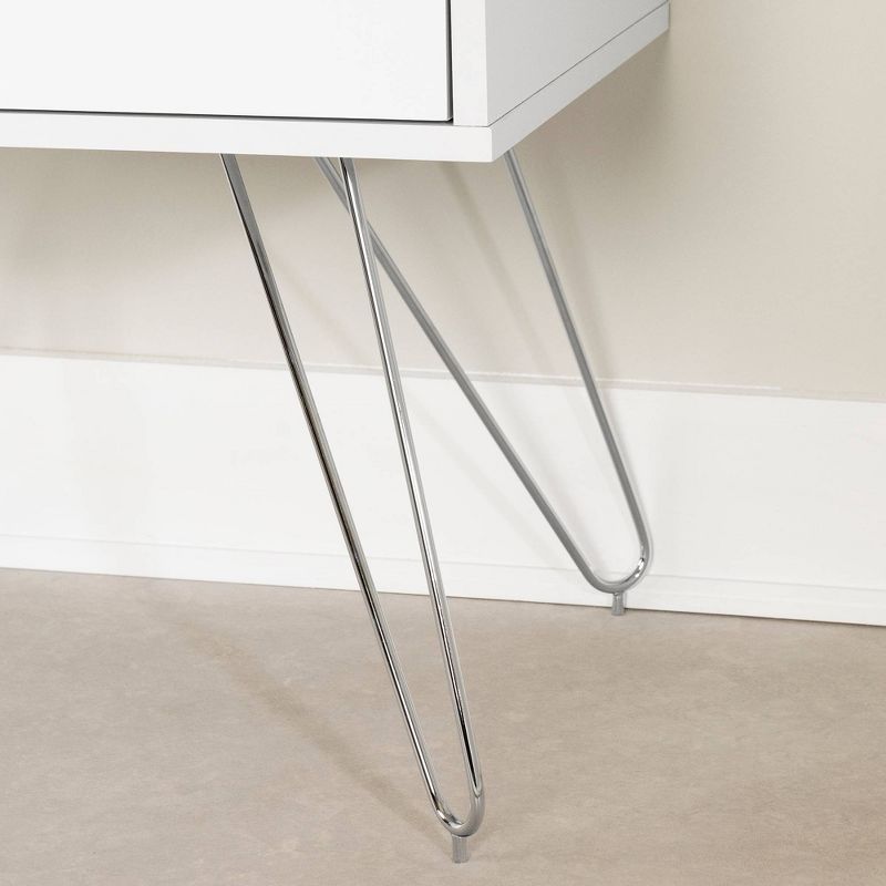 Slendel End Table Pure White - South Shore, 6 of 10