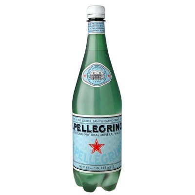S.Pellegrino Sparkling Natural Mineral Water - 33.8 fl oz.