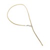 SOHI Women's California Gold The Jaguar Lariat Necklace - 2 of 4