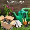 Maggift Landscape Equipment Parts and Accessories, Garden Hose Guide Spikes 6PCS with Heavy-Duty Swivel Caps, Green, 3.7"*3.7"9.84" - 2 of 4
