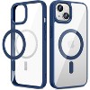 Entronix Pastel Clear Case for Apple iPhone 13, [Magnetic-Compatible] Clear Back Bumper Cover, - 2 of 4