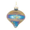 Melrose Irredescent Glass Snowflake Ornament (Set of 6) - 4 of 4