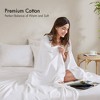 Luxury Bamboo Cotton Blanket – Oversized, Breathable, Jacquard Weave for All-Season, Eco-Friendly Comfort - 4 of 4