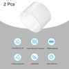 Unique Bargains Lamp Lantern Water Cooling System Acrylic Round Pipes Clear 2 Pcs 6" - 3 of 4