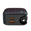 NCAA Big Ten Universities Fashion Pattern 18-Watt 2 in 1 USB A/C Charger - 2 of 3